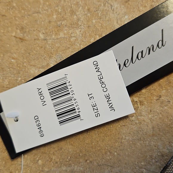 NWOT Jayne Copeland Formal Dress | Toddler Girl Sz 3T | Holiday, Formal, Church - Picture 4 of 6